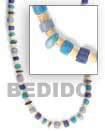 Natural Necklace Coco and Shell Beads