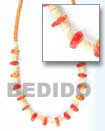 Natural Necklace Coco and Shell Beads