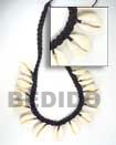 Natural Necklace Coco and Shell Beads