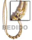 3 rows necklaces