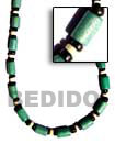 Natural Necklace Coco and Shell Beads