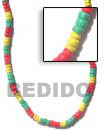 Natural Necklace Coco and Shell Beads