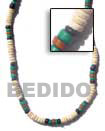 Natural Necklace Coco and Shell Beads