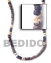 Natural Necklace Coco and Shell Beads