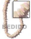 White Shell and Coco Combination Necklace