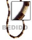 Natural Necklace Coco and Shell Beads