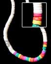 White Shell and Coco Combination Necklace