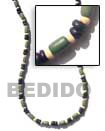 Natural Necklace Coco and Shell Beads