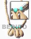 Natural Necklace Coco and Shell Beads
