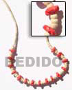 Natural Necklace Coco and Shell Beads