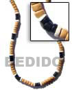 Natural Necklace Coco and Shell Beads