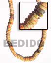 Natural Necklace Coco and Shell Beads