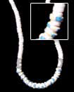 White Shell and Coco Combination Necklace