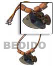 Natural Necklace Coco and Shell Beads