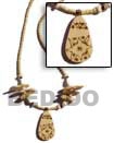 Natural Necklace Coco and Shell Beads