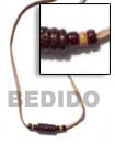 Natural Necklace Coco and Shell Beads