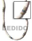 White Shell and Coco Combination Necklace