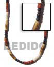 Natural Necklace Coco and Shell Beads