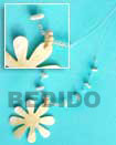 Natural Necklace Coco and Shell Beads