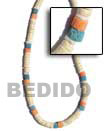 Natural Necklace Coco and Shell Beads