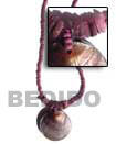 Natural Necklace Coco and Shell Beads