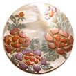 Maki-e art Embossed Hand Painted Pendants Jewelry japanese