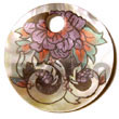Maki-e art Embossed Hand Painted Pendants Jewelry japanese
