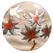 Maki-e art Embossed Hand Painted Pendants Jewelry japanese