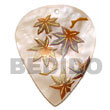 Maki-e art Embossed Hand Painted Pendants Jewelry japanese
