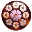 Maki-e art Embossed Hand Painted Pendants Jewelry japanese
