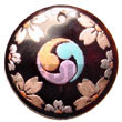 Maki-e art Embossed Hand Painted Pendants Jewelry japanese