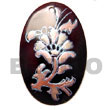 Maki-e art Embossed Hand Painted Pendants Jewelry japanese