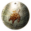 Maki-e art Embossed Hand Painted Pendants Jewelry japanese