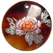 Maki-e art Embossed Hand Painted Pendants Jewelry japanese