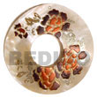 Maki-e art Embossed Hand Painted Pendants Jewelry japanese