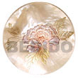Maki-e art Embossed Hand Painted Pendants Jewelry japanese