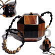 Cebu Island Collectible Handcarved Laminated Acacia Acacia Bags Philippines Natural Handmade Products