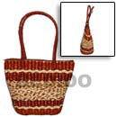 Cebu Island Pandan Buyanos With Zipper Bags Philippines Natural Handmade Products