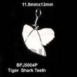 Cebu Island Tiger Shark Teeth Pendant Bone Pendants Philippines Natural Handmade Products