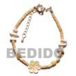 Cebu Island 2-3 Coco Heishe Natural Cebu Anklets Philippines Natural Handmade Products