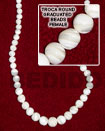Cebu Island ( Female) Troca Shell Cebu Shell Beads Philippines Natural Handmade Products