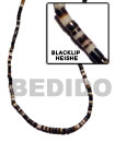 Cebu Island 2-3mm Black Lip Heishe Cebu Shell Beads Philippines Natural Handmade Products