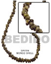 Cebu Island Green Mongo Shell In Cebu Shell Beads Philippines Natural Handmade Products
