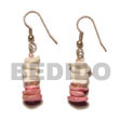 Coco And Shell Dangling Earrings