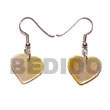 Cebu Island Dangling Mother Of Pearl Cebu Shell Earrings Philippines Natural Handmade Products