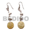 Coco And Shell Dangling Earrings