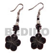 Coco and Shell Dangling Earrings