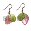 Coco and Shell Dangling Earrings