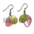 Coco And Shell Dangling Earrings