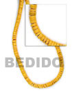 Cebu Island 4-5 Mango Yellow Coco Coco Necklace Philippines Natural Handmade Products